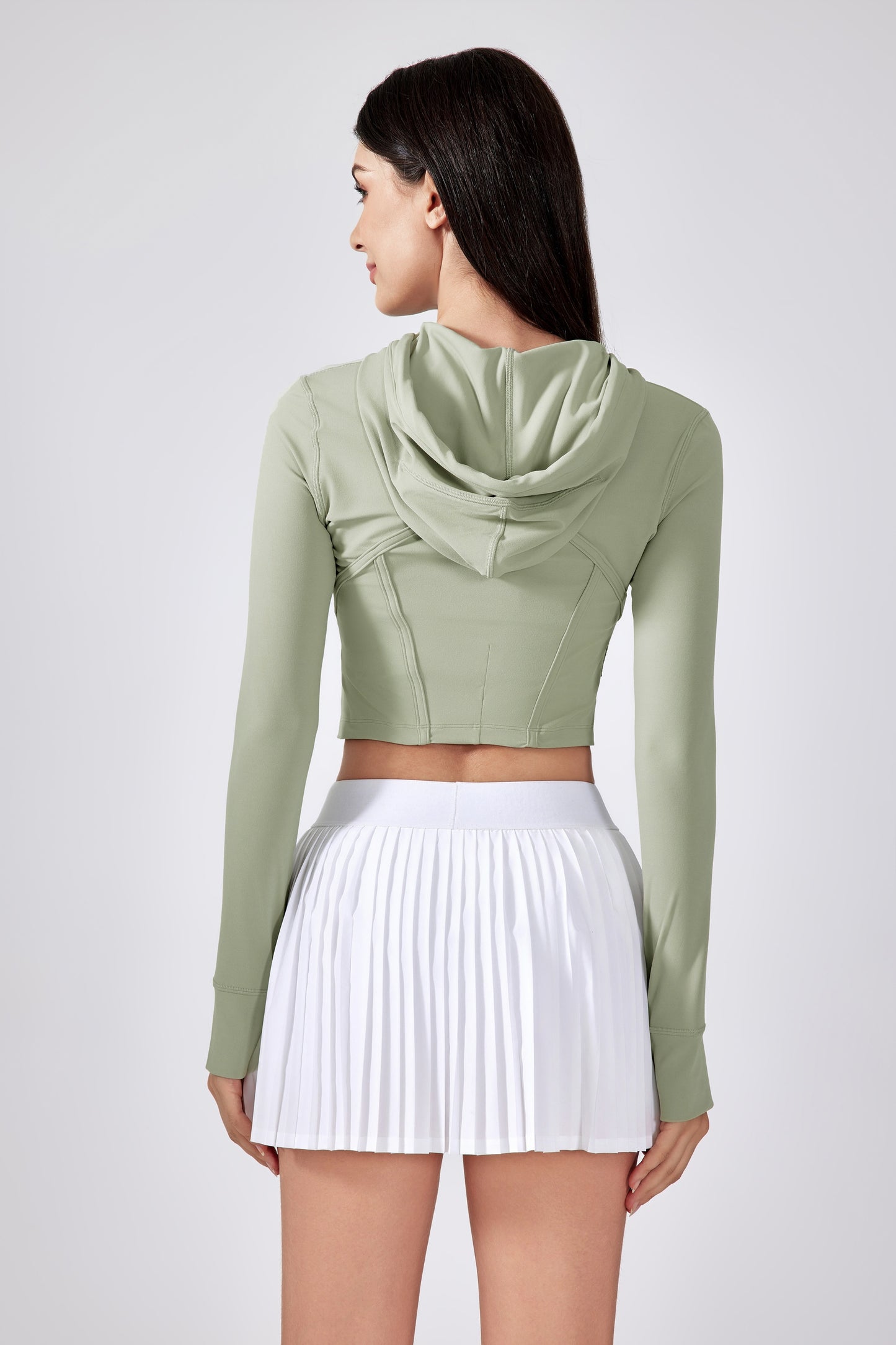 Slim-Fit Hooded Sports Jacket