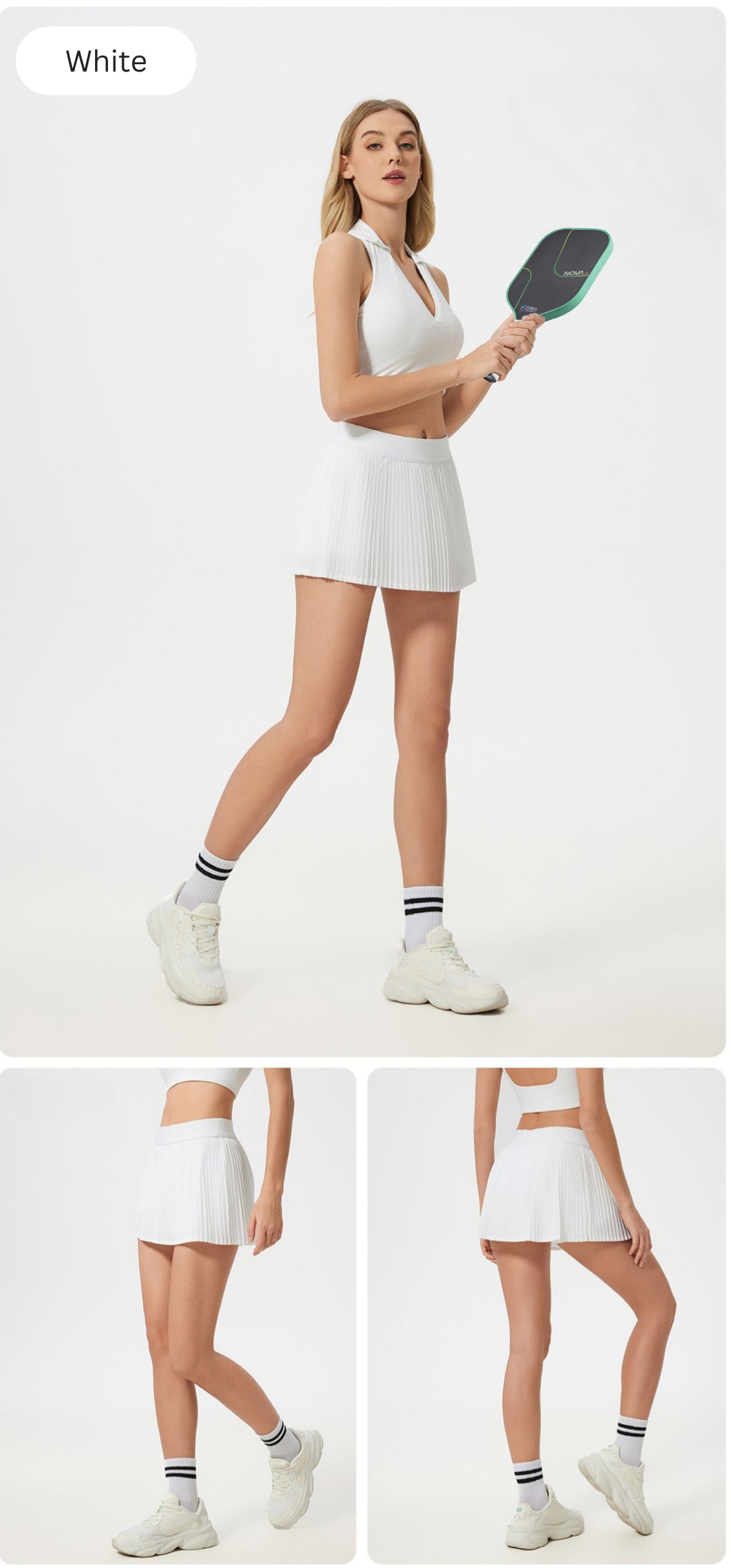 Breeze Pleated Pickleball Skirt
