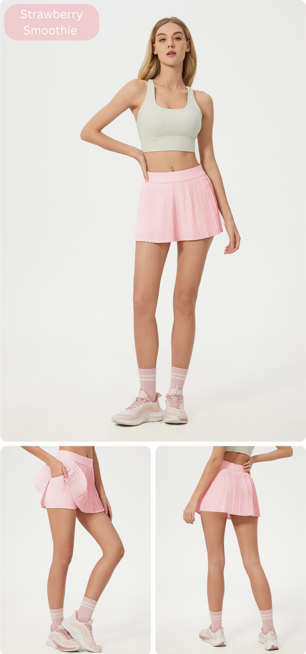 Breeze Pleated Pickleball Skirt