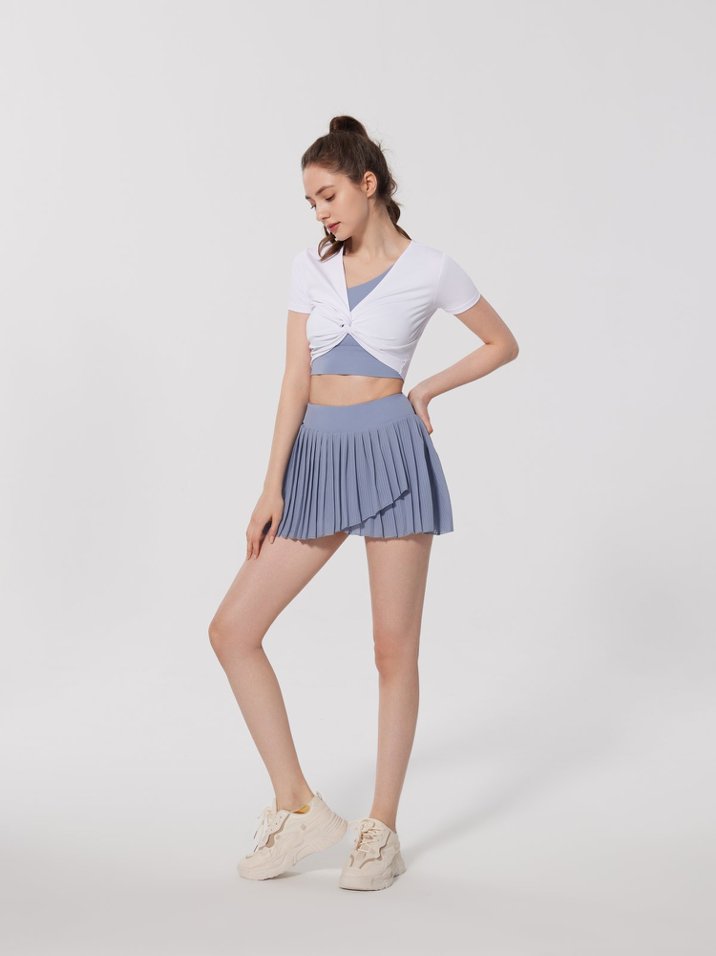 Ripple Pleated Skirt