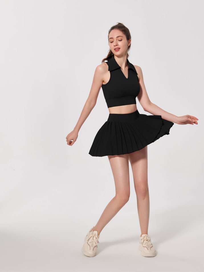 Ripple Pleated Skirt