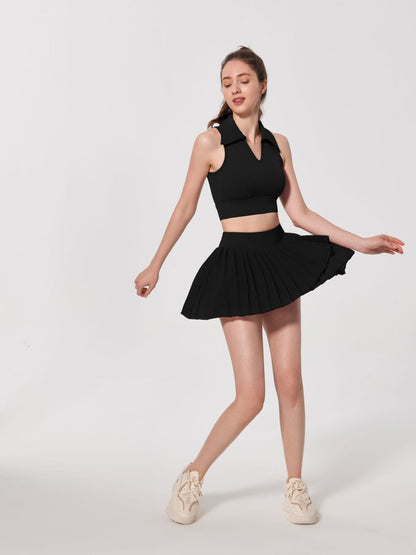 Ripple Pleated Skirt