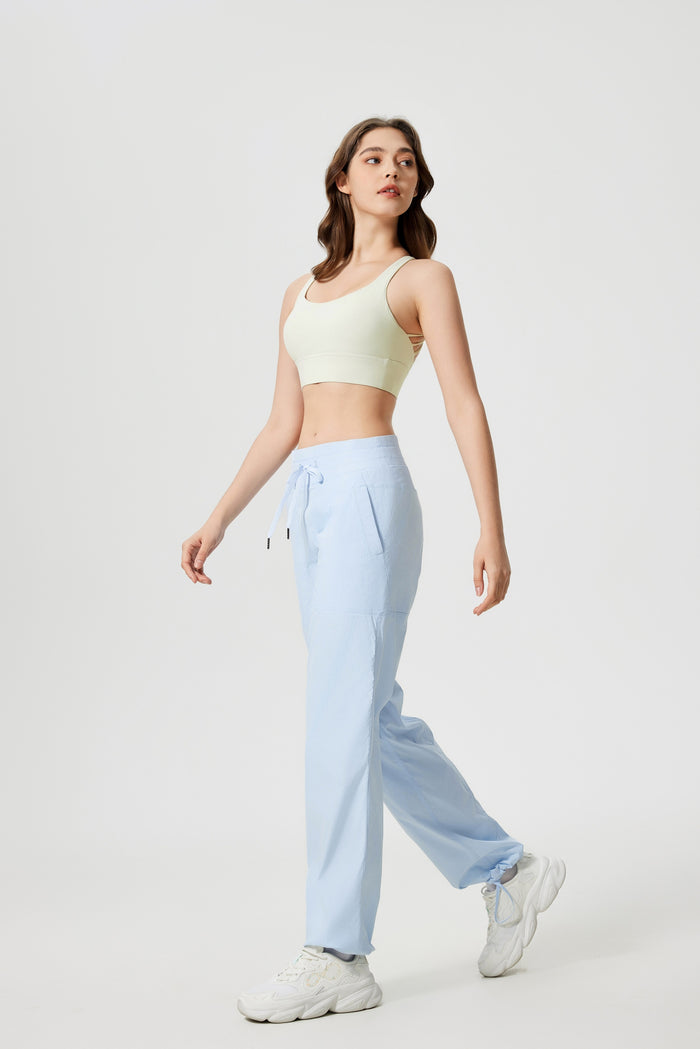 Cross-Back Breathable Sports Bra