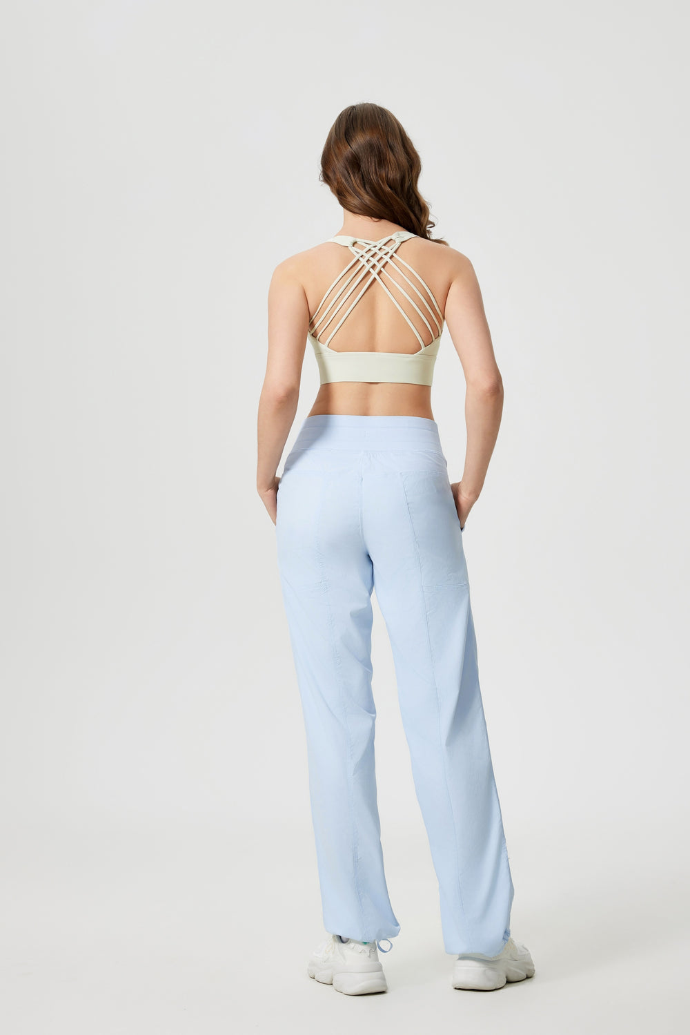 Cross-Back Breathable Sports Bra