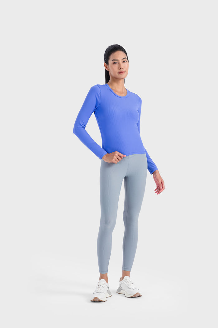 Bare Feel Ribbed Long Sleeve Top 2.0