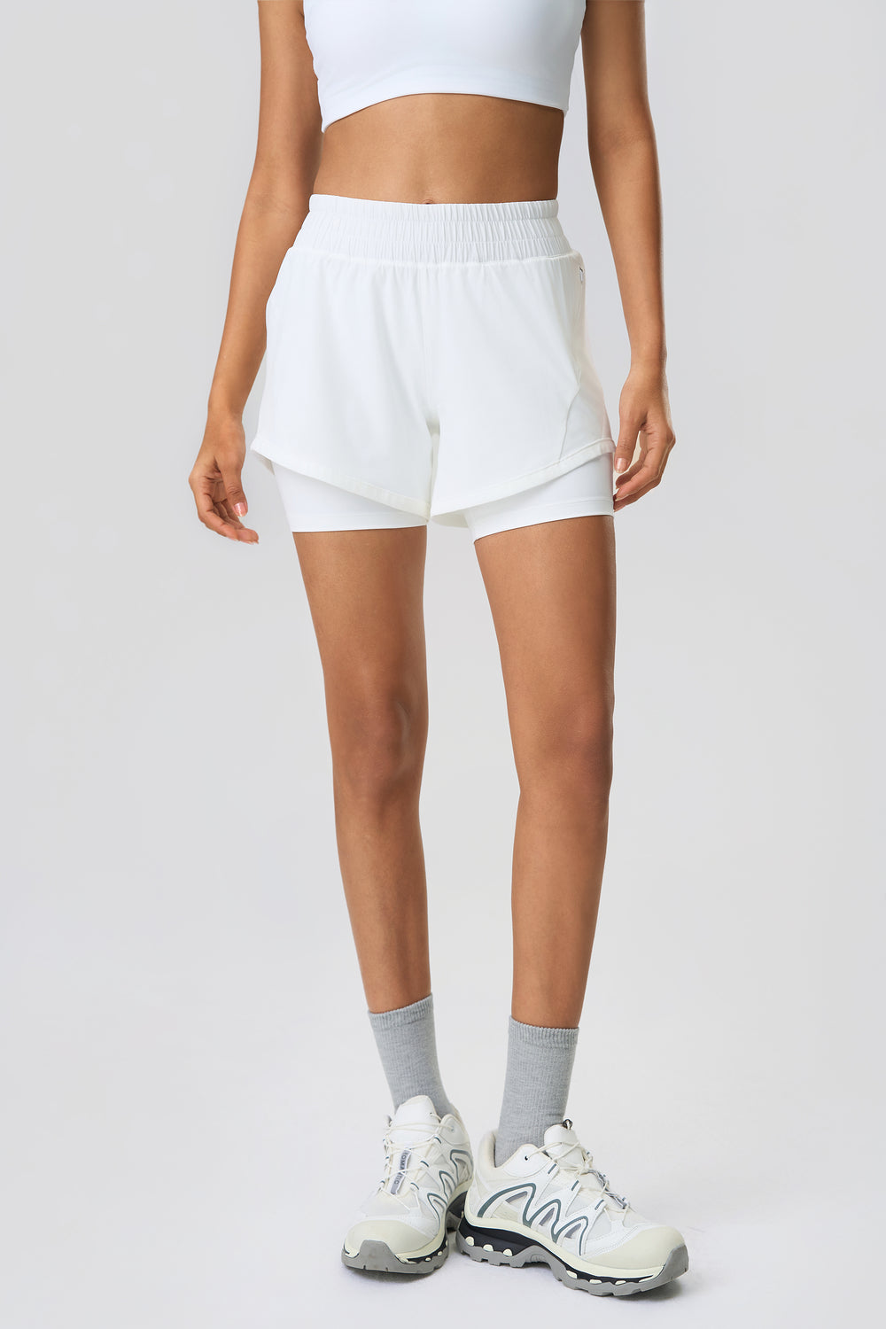 Women’s Lightweight Quick-Dry 2-in-1 Sports Shorts