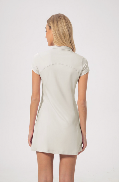 Women’s Short Sleeve Polo Sports Dress