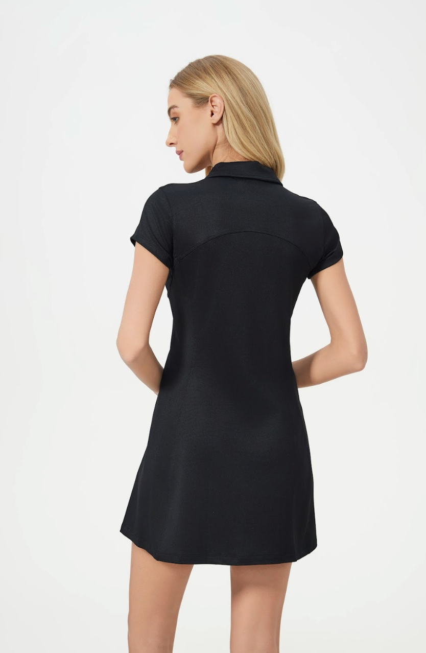 Women’s Short Sleeve Polo Sports Dress