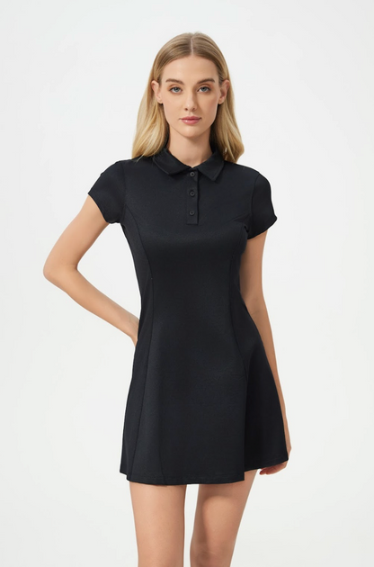 Women’s Short Sleeve Polo Sports Dress
