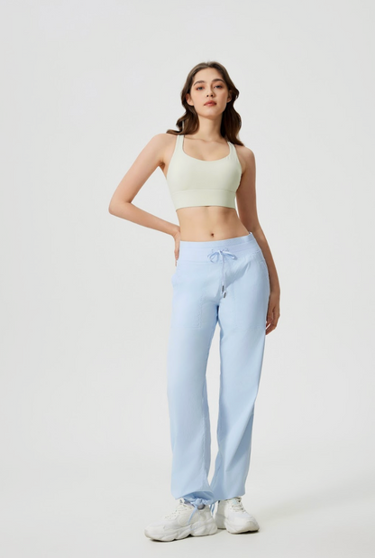 Cross-Back Breathable Sports Bra