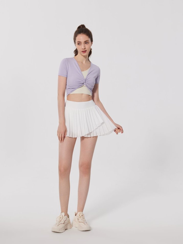 Ripple Pleated Skirt